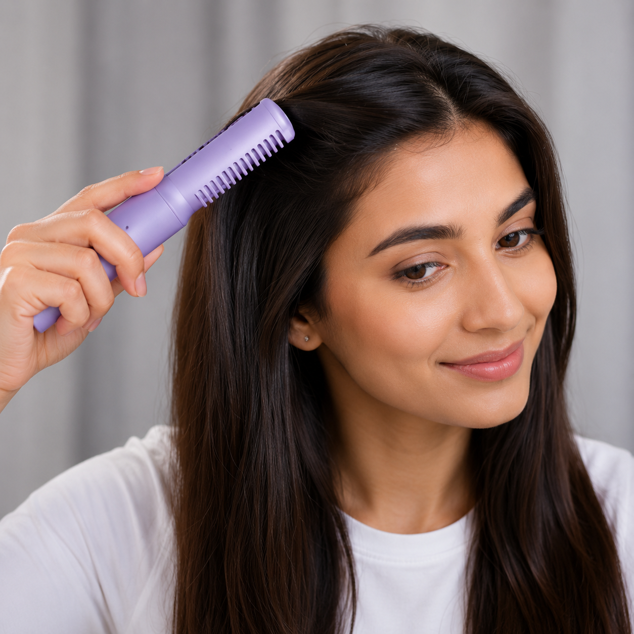 Shopexprs - Compact Hair-Comb Straightener