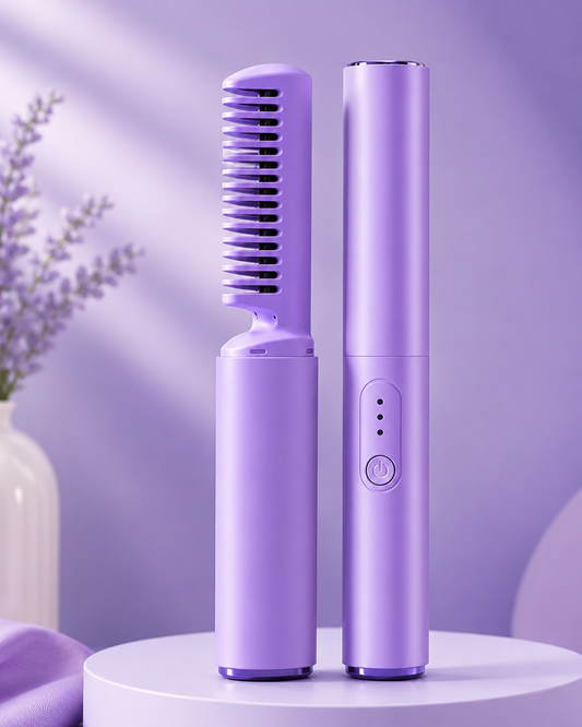 Shopexprs - Compact Hair-Comb Straightener
